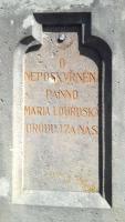 Detail nápisu vepředu Fotografie objektu
