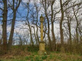 Sloup Svaté Trojice u křižovatky do Vlachova Fotografie objektu