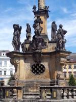Detail jižní strany podstavce Fotografie objektu