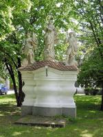 Sousoší Immaculata. Fotografie objektu