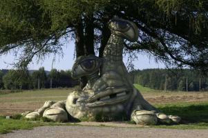 Socha Hamroně od sochaře Olšiaka Fotografie objektu
