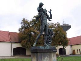 Hermes s malým Dionýsem v Roztokách Fotografie objektu