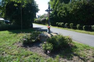 Kříž v ulici Pražská v Tursku Fotografie objektu