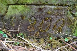 Detail Simmova kříže před obnovou Fotografie objektu