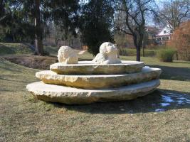 Plastika "Víly v tůňce" v Lysolajích Fotografie objektu