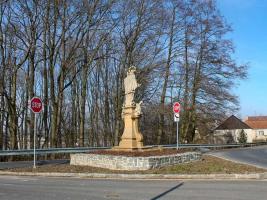 Socha svatého Jana Nepomuckého Doubravice Fotografie objektu