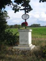 Pamětní kříž u rozcestí silnice Chotěboř - Příjemky Fotografie objektu