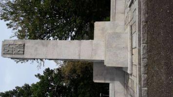 Detail přední části pomníku Fotografie objektu