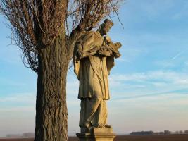 Socha svatého Jane Nepomuckého Dubčany Fotografie objektu