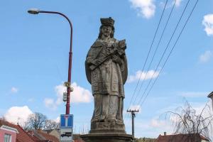 Socha svatého Jana Nepomuckého v Jaroměřicích Fotografie objektu