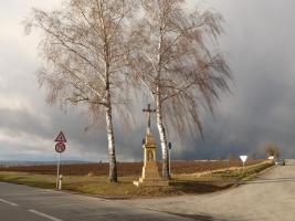 Kříž u křižovatky jižně od Vojnic Fotografie objektu