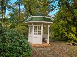 Altán v Luftově zahradě v Plzni Fotografie objektu