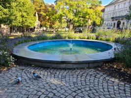 Kašna v Kopeckého sadech v Plzni Fotografie objektu