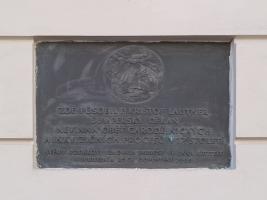 Pamětní deska na Kostelním náměstí v Šumperku Fotografie objektu