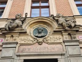 Pamětní deska J. K. Tyla v Prešovské ulici v Plzni Fotografie objektu