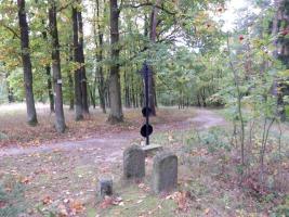 Trojice hraničních kamenů na Třech sádech ve Slatinicích Fotografie objektu