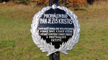 litinový kříž jihozápadně od Svatého Pole Fotografie objektu